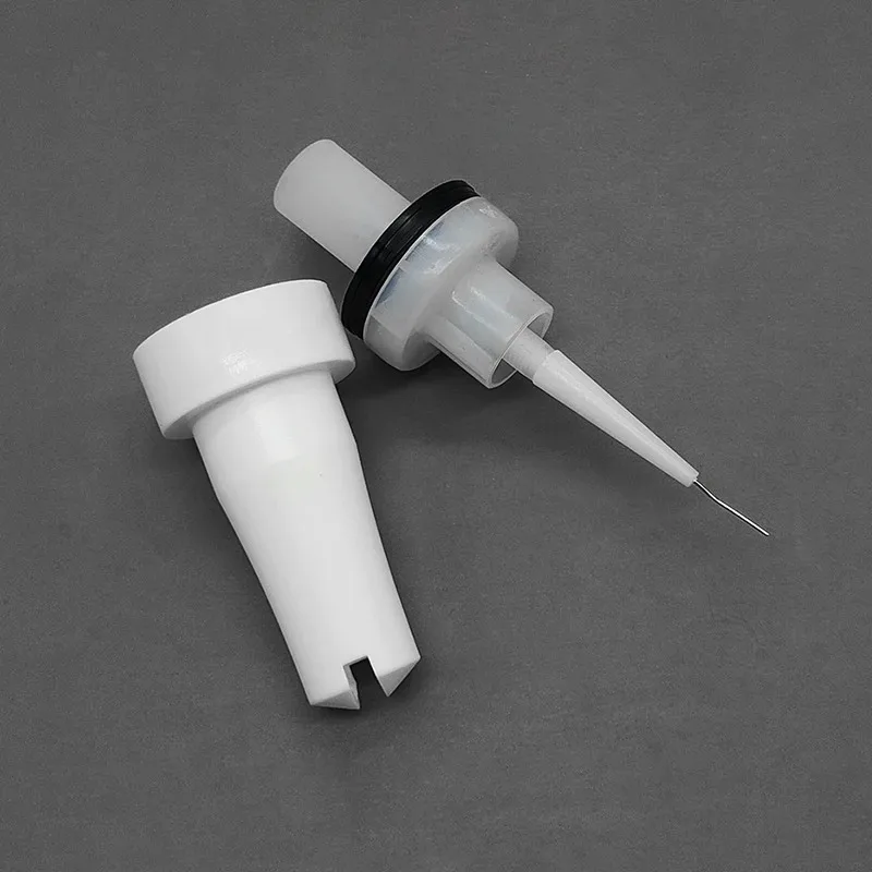 Tpaitlss New NS04 1008150 Complete Electrode Holder with Round Jet Nozzle GM03 Manual Spray Gun for Powder Coating