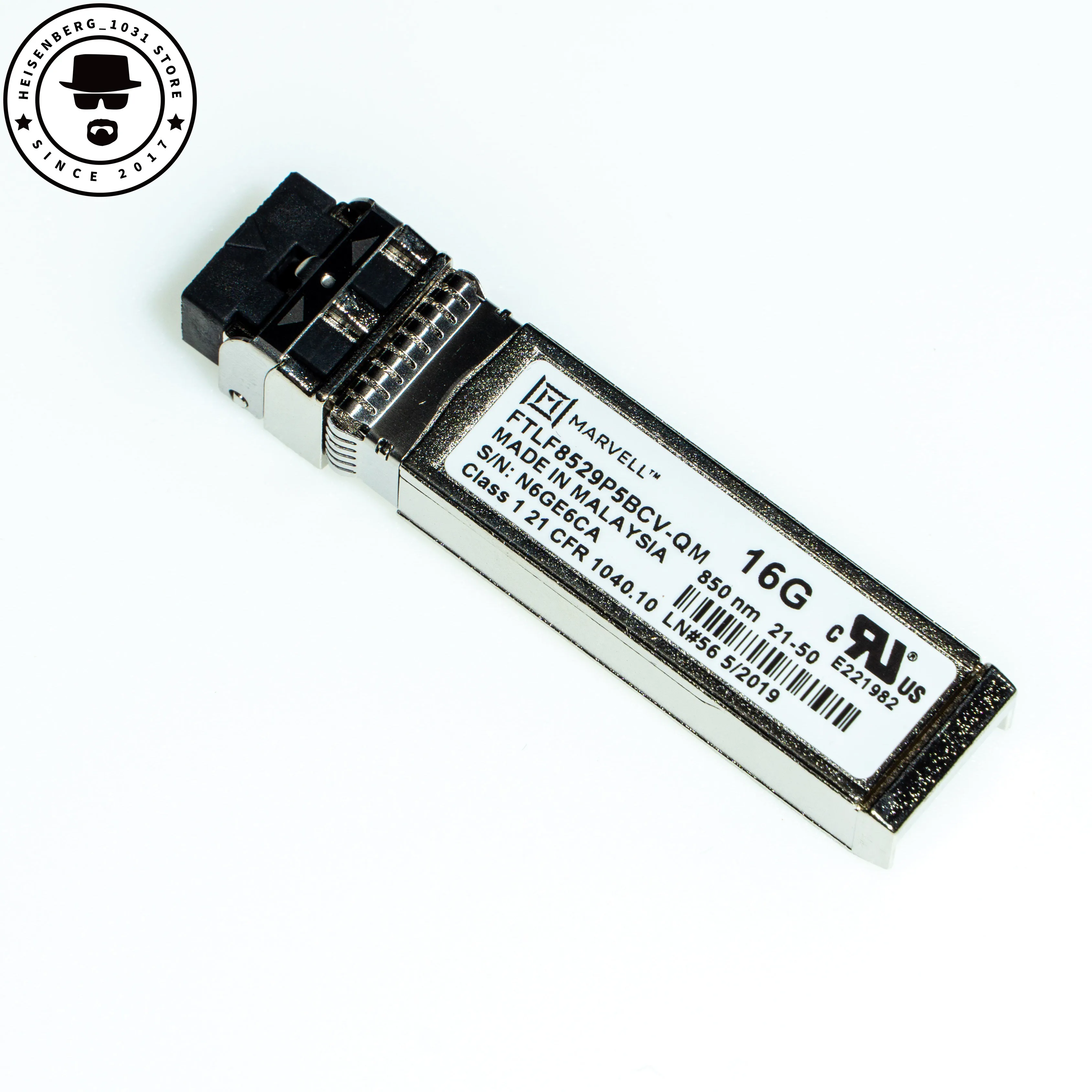 

Marvell 16G 850nm Optical Transceiver FTLF8529P5BCV-QM SFP for Qlogic 2670/2690 Series FC HBA Adapters