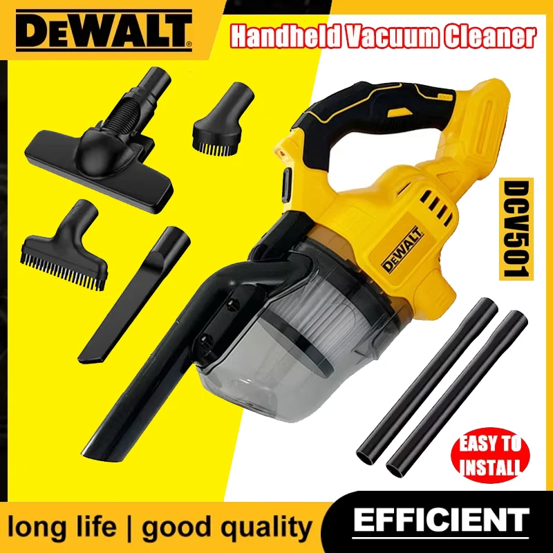 L'aspirateur DEWALT DCV501 20V convient à divers coins, telles maisons, tapis et autres endroits qui doivent être nettoyés