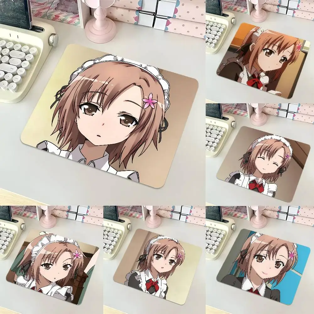 Yukimura Kusunoki I Don't Have Many Friends Small LockEdge Mouse Pad For Gamers Computer Desk Pad Rectangular Anti-slip Rubber