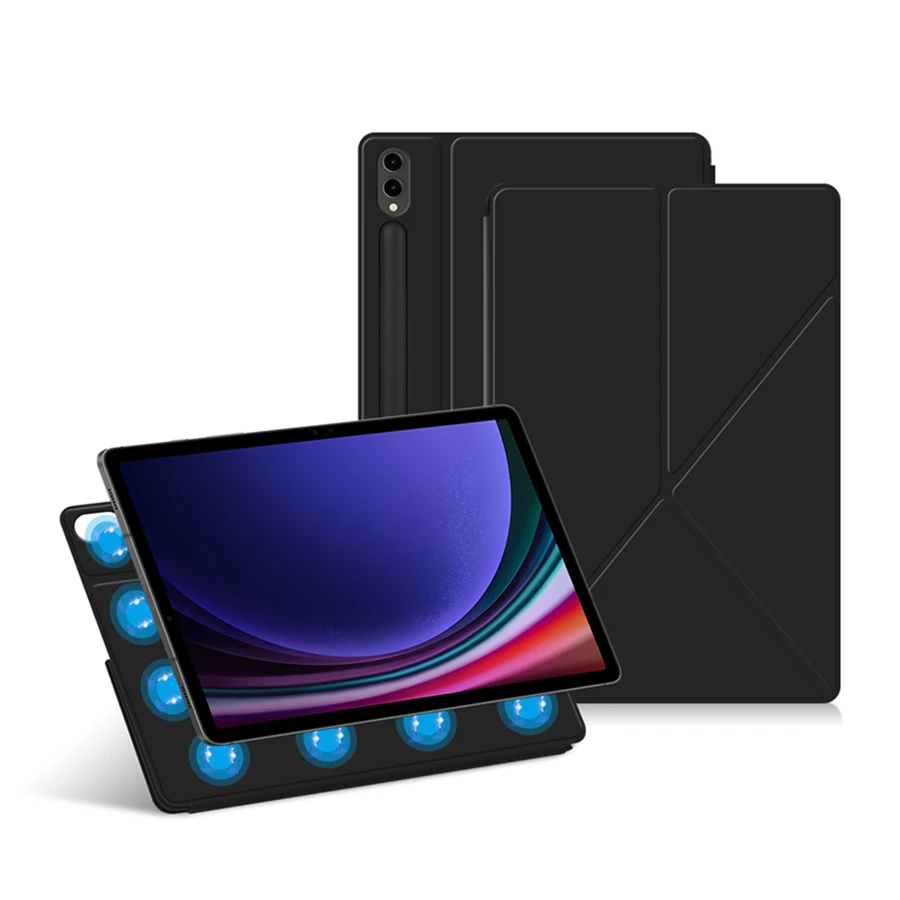 Magnetische Hülle für Samsung Galaxy Tab S9 S10 FE S7 S8 Plus S9FE S7FE S9+ S8+ S8 S9 S10 Ultra Talbet Stand Smart Shell Cover Cases – Detail 9