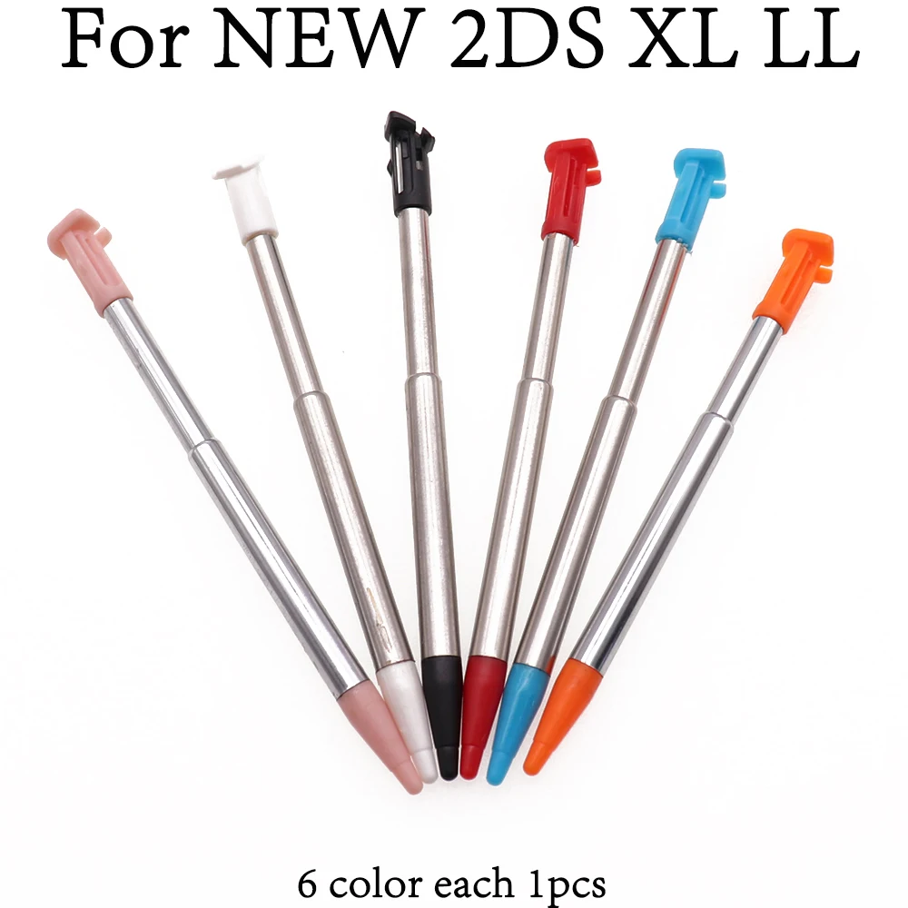 1Set Kunststoff & Metall Touchscreen Stylus Stift Spielkonsole Stift für NDSL NDSi NDS WIIU 2DS 3DS XL LL Neue 3DSXL LL Neue 2DSXL