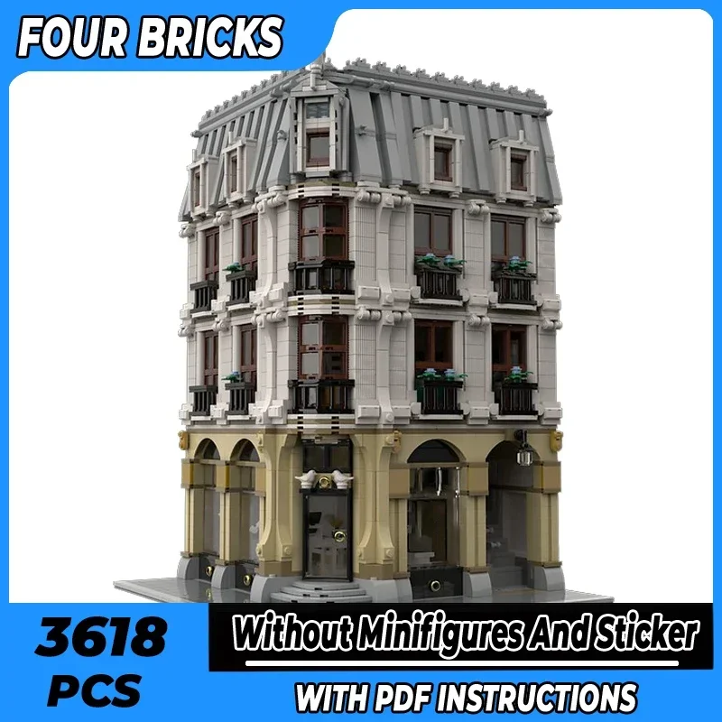 Moc Building Bricks Street View Model The Bride Boutique Technology Modular Blocks Gifts Toys For Children DIY Sets Assembly