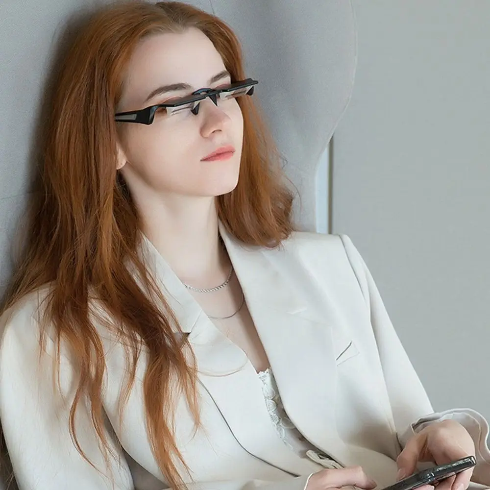 High Quality PC Lazy Refractor Glasses Eye Protection Ultra-light Protective Glasses Anti-fatigue Reading Mirror Reading