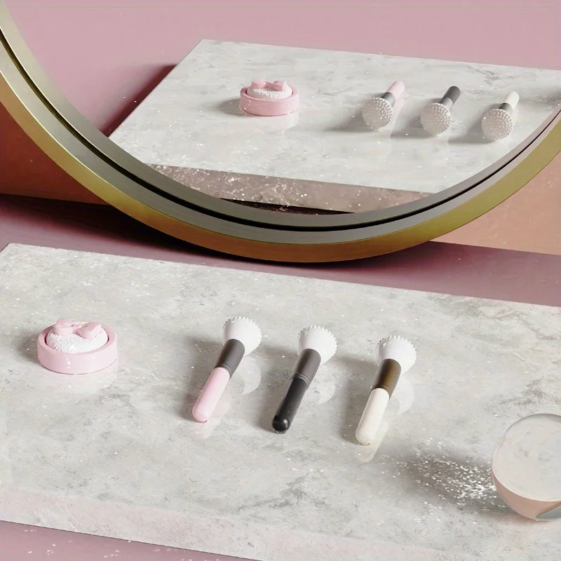 Mini Resin Cosmetics Set for Dollhouse | Miniature Lipstick Perfume Powder Box Model for OB11 Doll House Decor & DIY Scene view 3