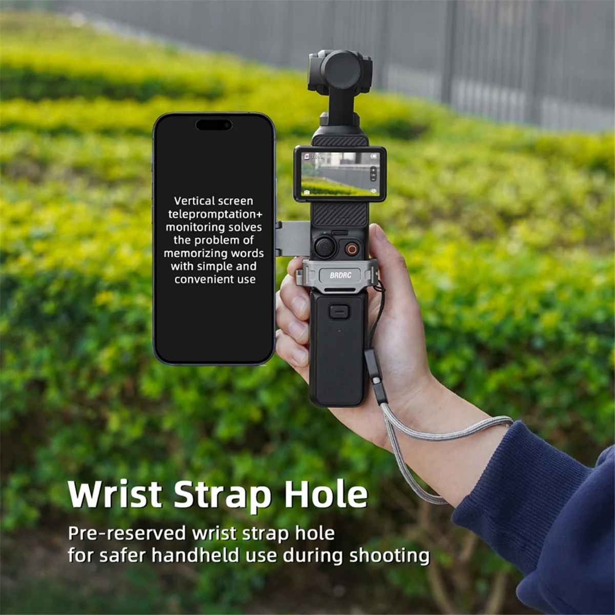 Magnetic Extension Bracket Universal Teleprompter Stand for 3 Cameras Accessories