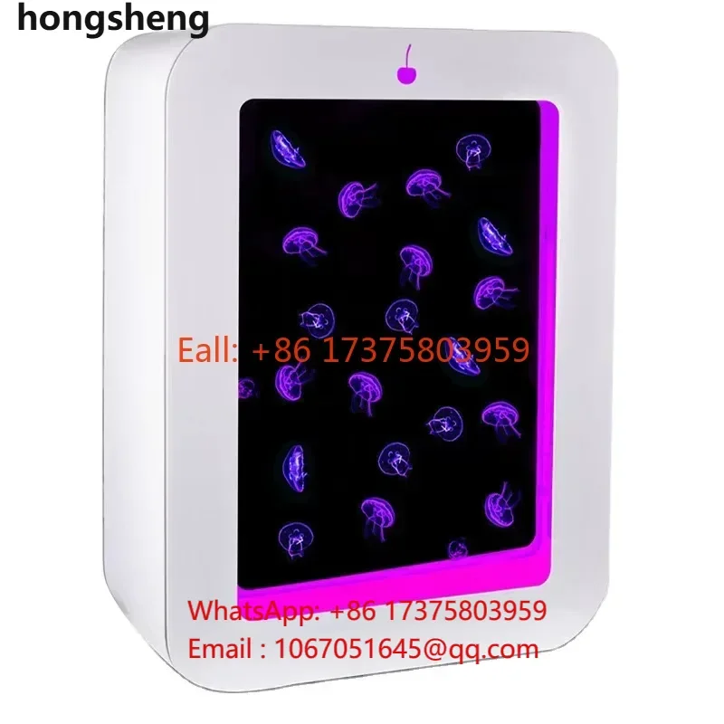 Guangzhou acrylic jellyfish tank organic glass fish tank live jellyfish display ornamental aquarium