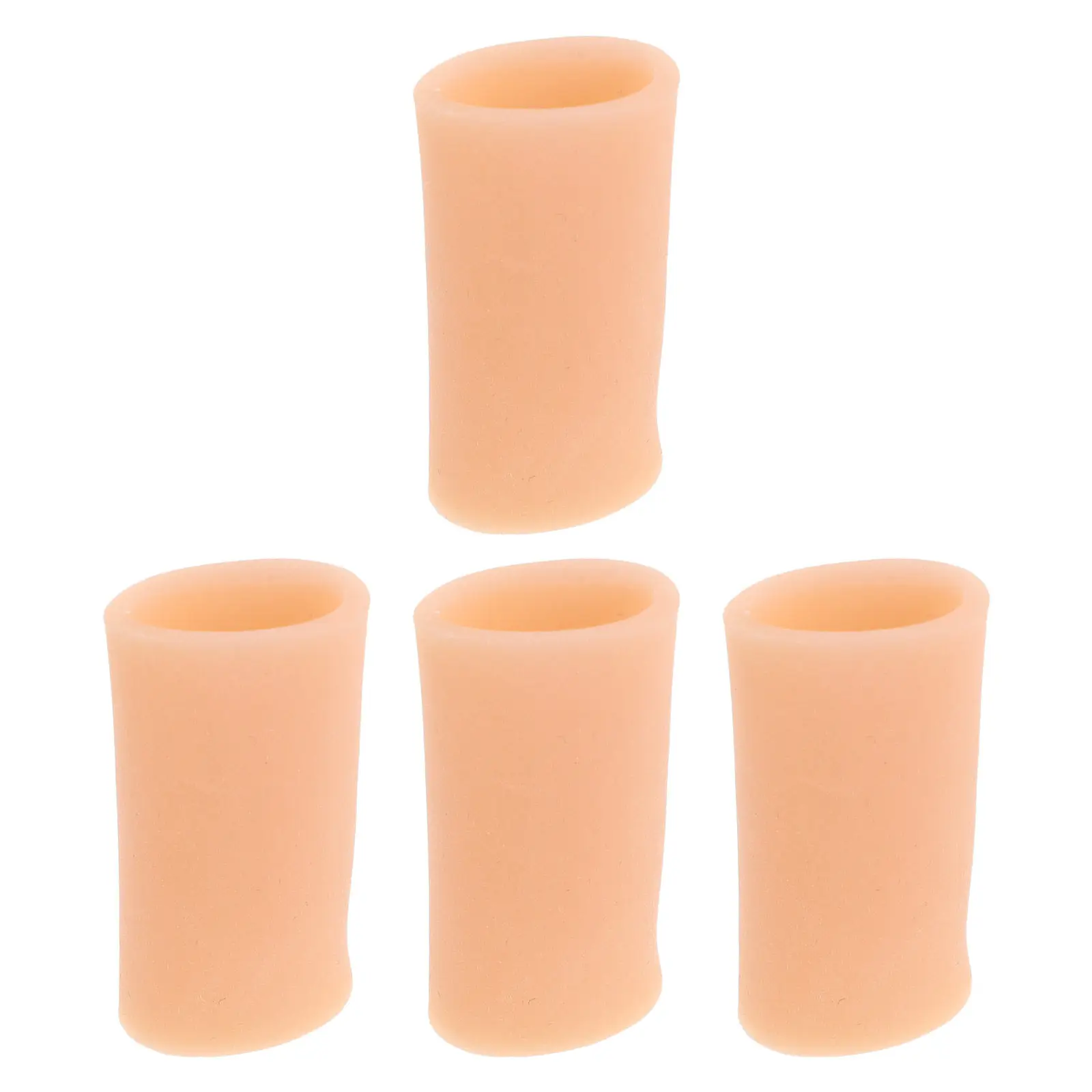 

4Pcs Silicone Finger Protectors Ultra Thin 0.2cm Reusable Finger Cots for Wind Instruments Saxophone Clarinet Player Covers