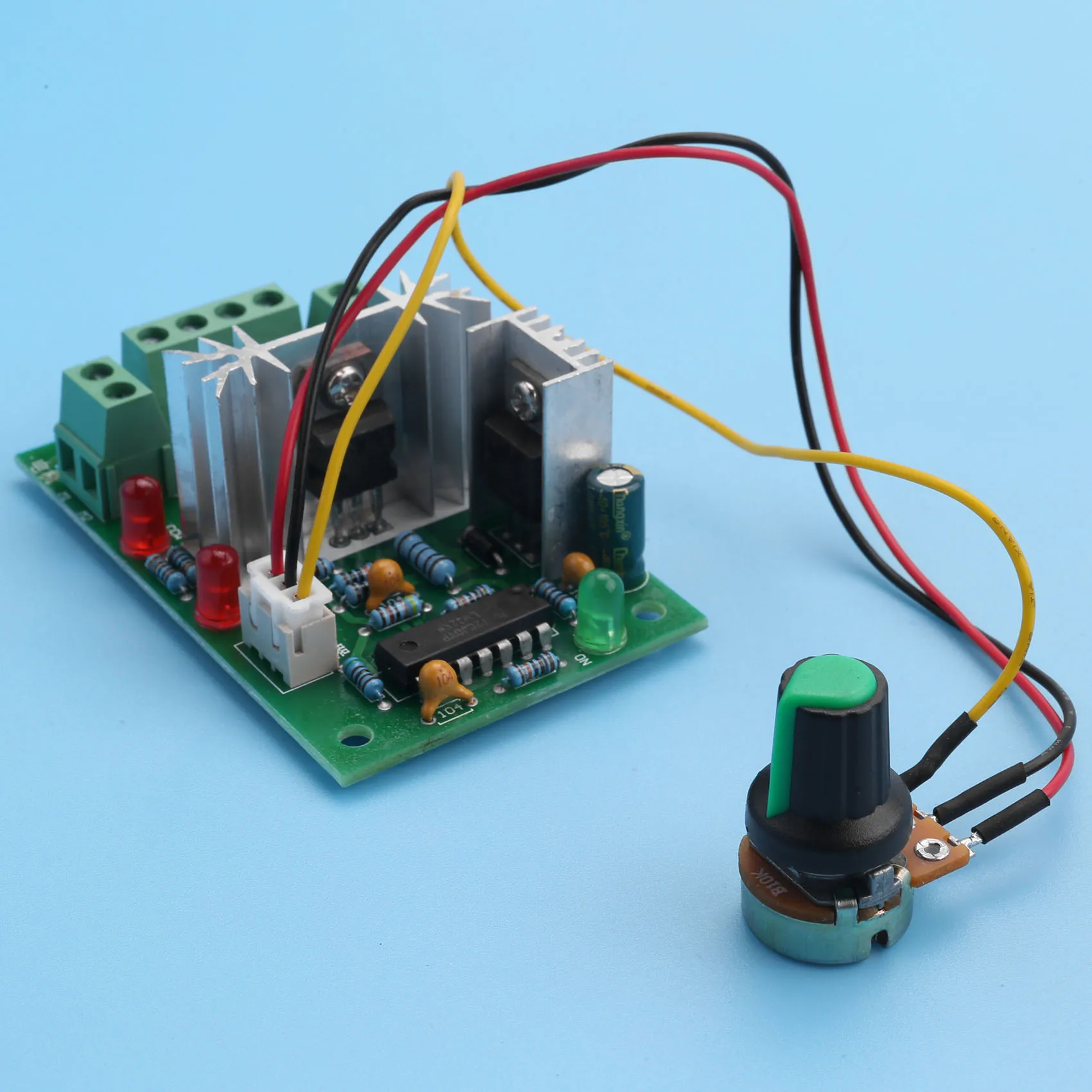 GROCE-12V 24V 30V 120W PWM Adjustable Volt DC Motor Speed Controller CCM2