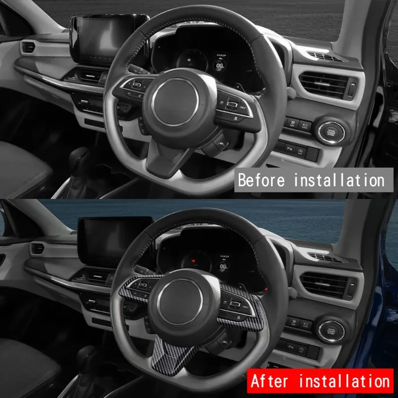 

Well-Car Steering Wheel Trim Sticker Interior Accessory Kit For Suzuki Jimny Nomade 2025