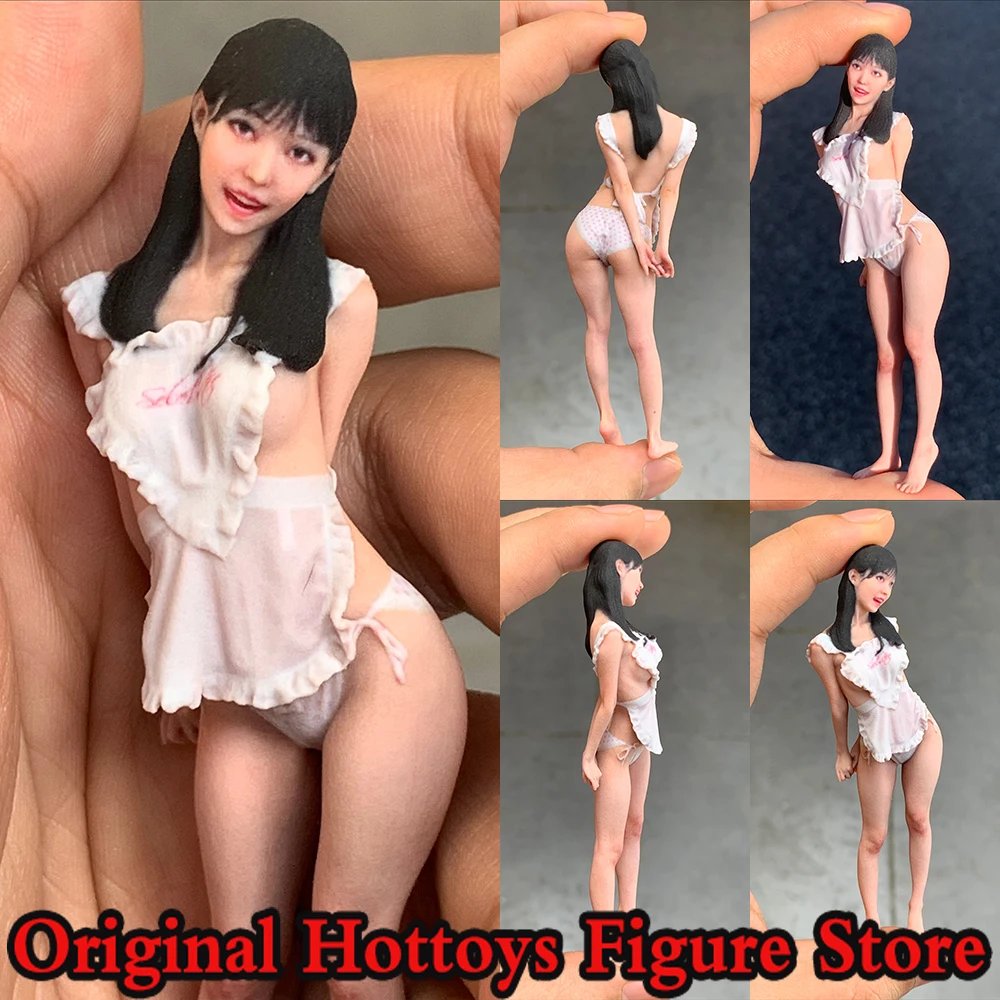 

In Stock 1/16 Scale Female Soldier Sweet Girl Maid Outfit Sculpture Full Set About 10cm Action Figure Model Doll Collection