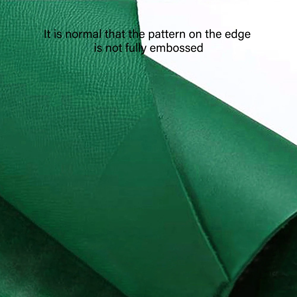 WUTA Calfskin Leather Piece Have Beautiful Embossed Pattern Made From The Famous French Tanneries DU PUY Handmade DIY Cowhide
