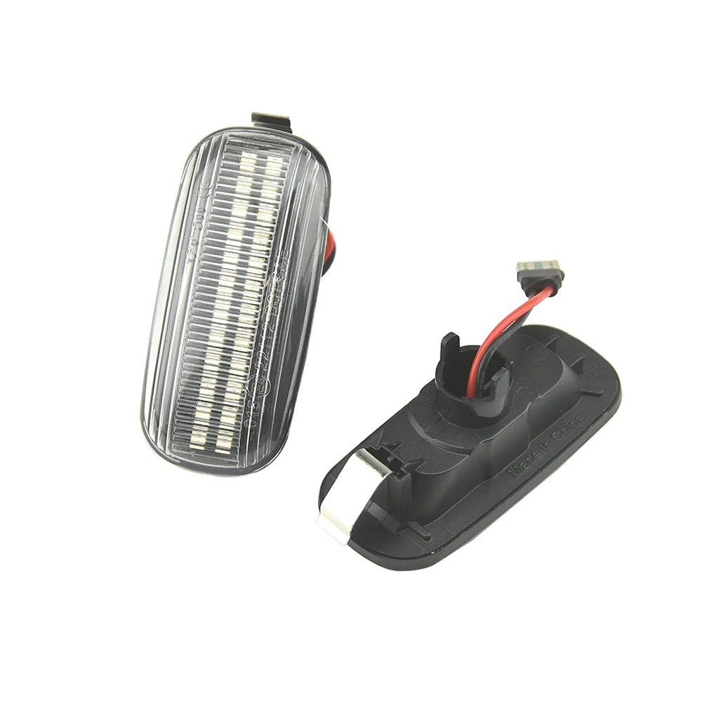 2PCS Turn Signal Side Marker Light For Audi A3 S3 8P A4 B6 B8 B7 S4 RS4 A6 S6 C5 2005 Sequential Led Dynamic Flashing Blinker view 6