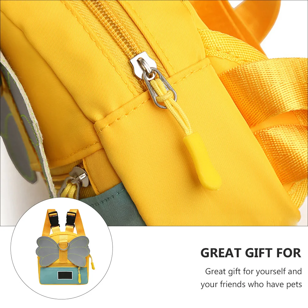 

Pet Backpack Travel Harness Carrier Dog-shaped Animal Cat Backpacks Canvas Outing