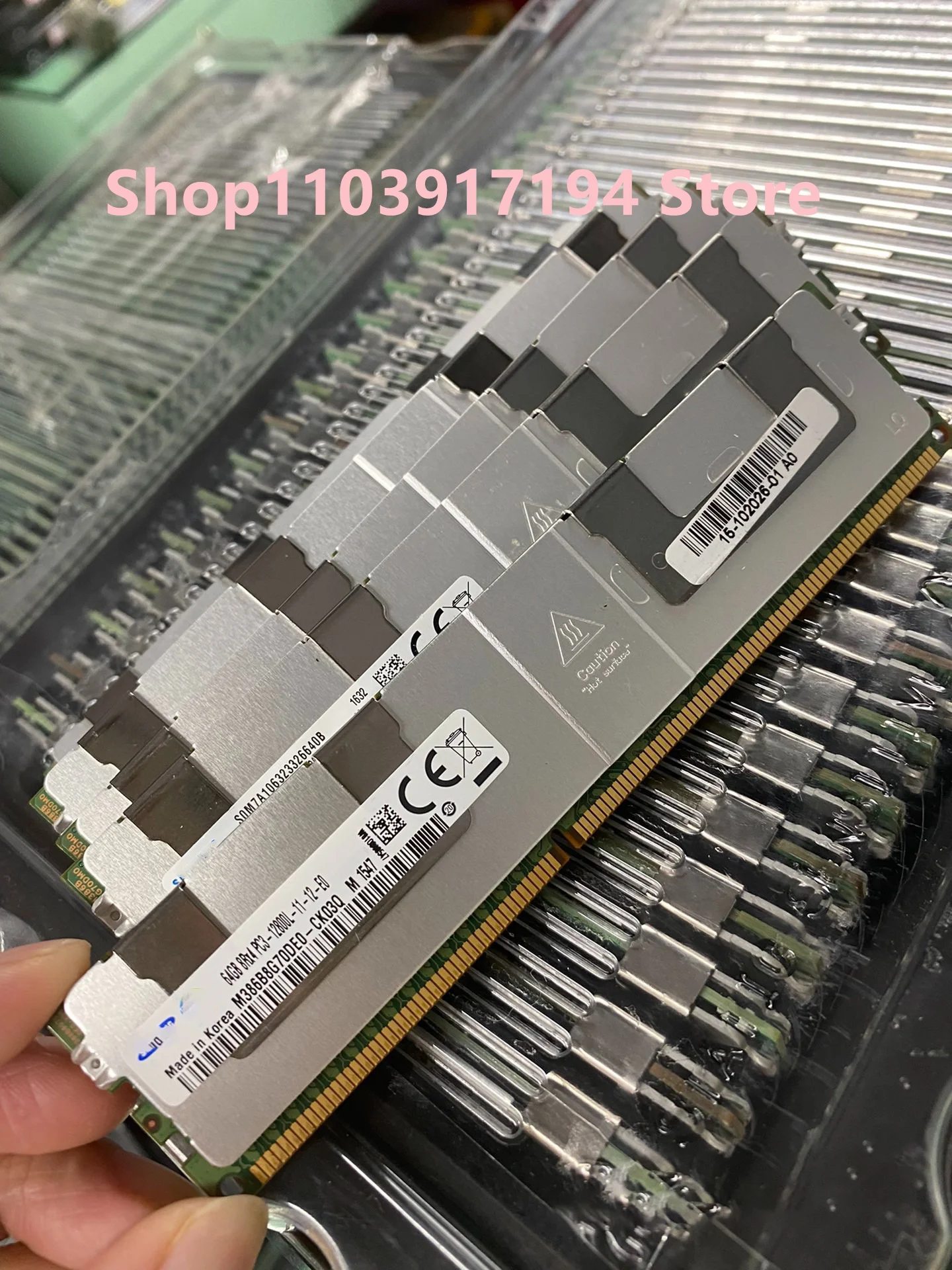 FOR  SAMSUNG 64G 8Rx4 PC3L-12800L LRDlMM REG ECC 1600MHz