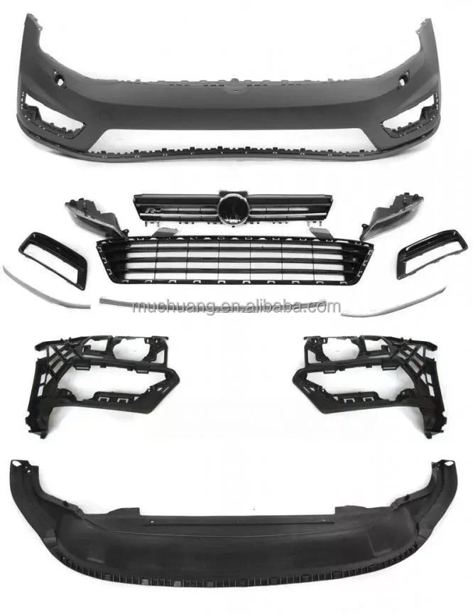 

High Quality Volksw-agen Golf 7 R-LINE Car Front Bumper Body Part Accessory