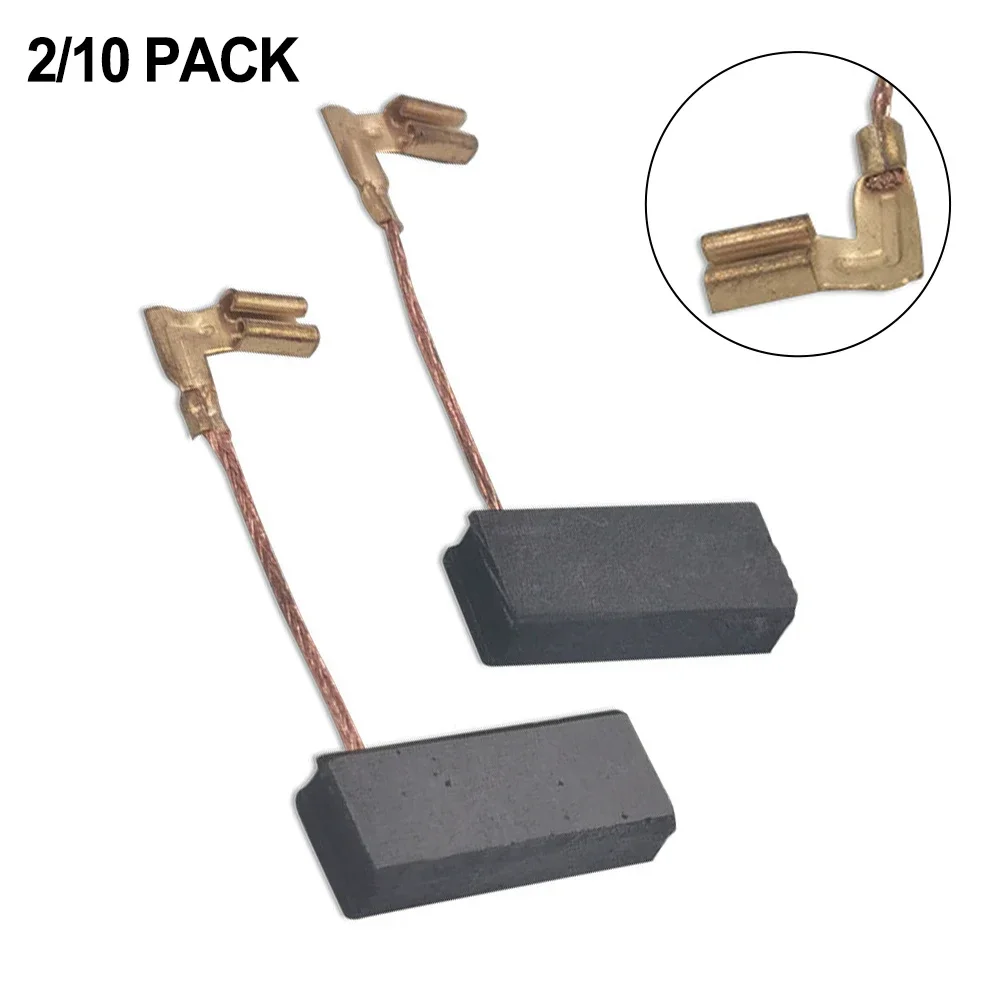 10/2PCS A96 Spazzola di carbone di ricambio per punte a percussione Bosch per utensili elettrici Bosch GBH2-22 GBH2-23 GBH2-24 GBH2-26 GBH2-28