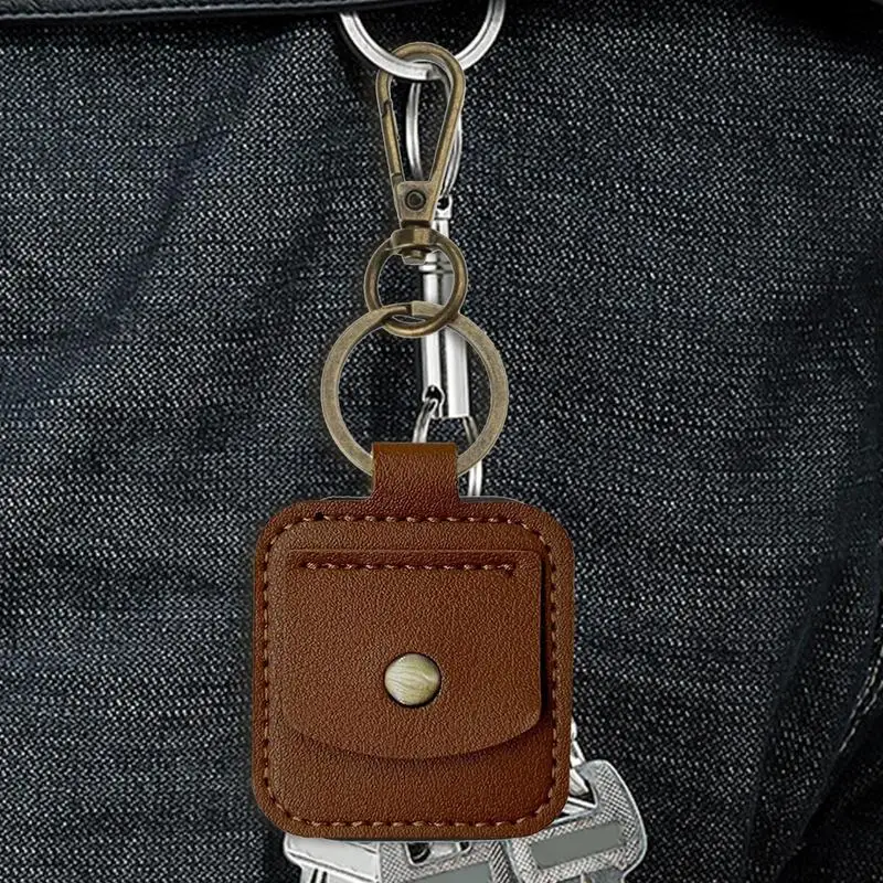 Portamonete Portamonete Porta gioielli in pelle PU Portachiavi per palestra Custodia per organizer per monete fatta a mano per collane Orecchini in contanti Bracciali