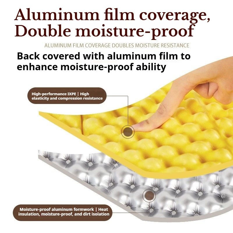 

Egg Nest Camp Sitting Cushion Travel Hiking Camp Mat Portable Seat Cushion Outdoor Foldable Mat Waterproof IXPE Sitting Picnic