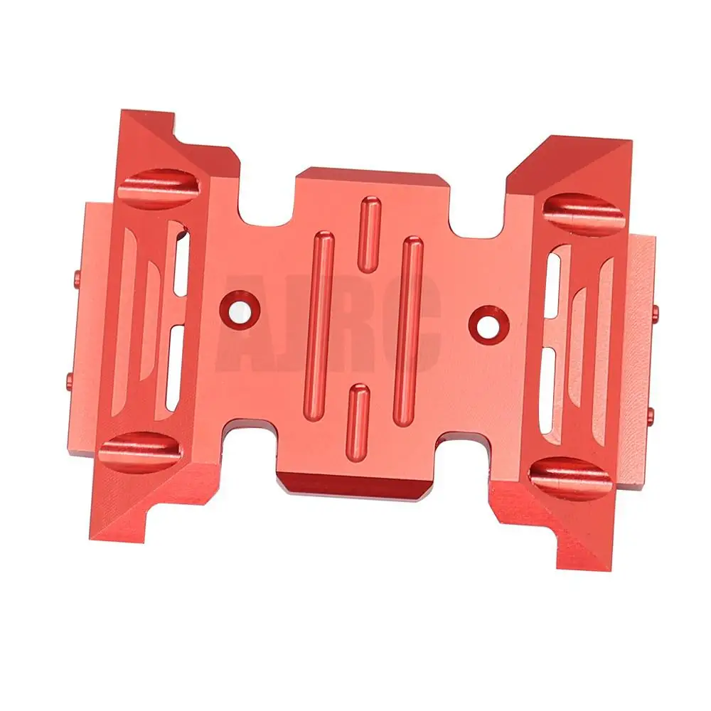 1/10 Axial Scx10 Iii Axi03007 Axi03006용 금속 섀시 센터 가드 및 고정 코드 타이로드 장착 베이스