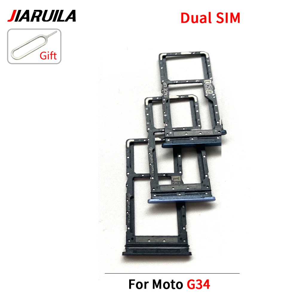 10Pcs，Sim Card Chip slot tray Holder repair part For Moto G10 G20 G30 G50 G60 G60S G100 G200 G31 G32 G34 G35 G41 G42 G54 G75 view 5