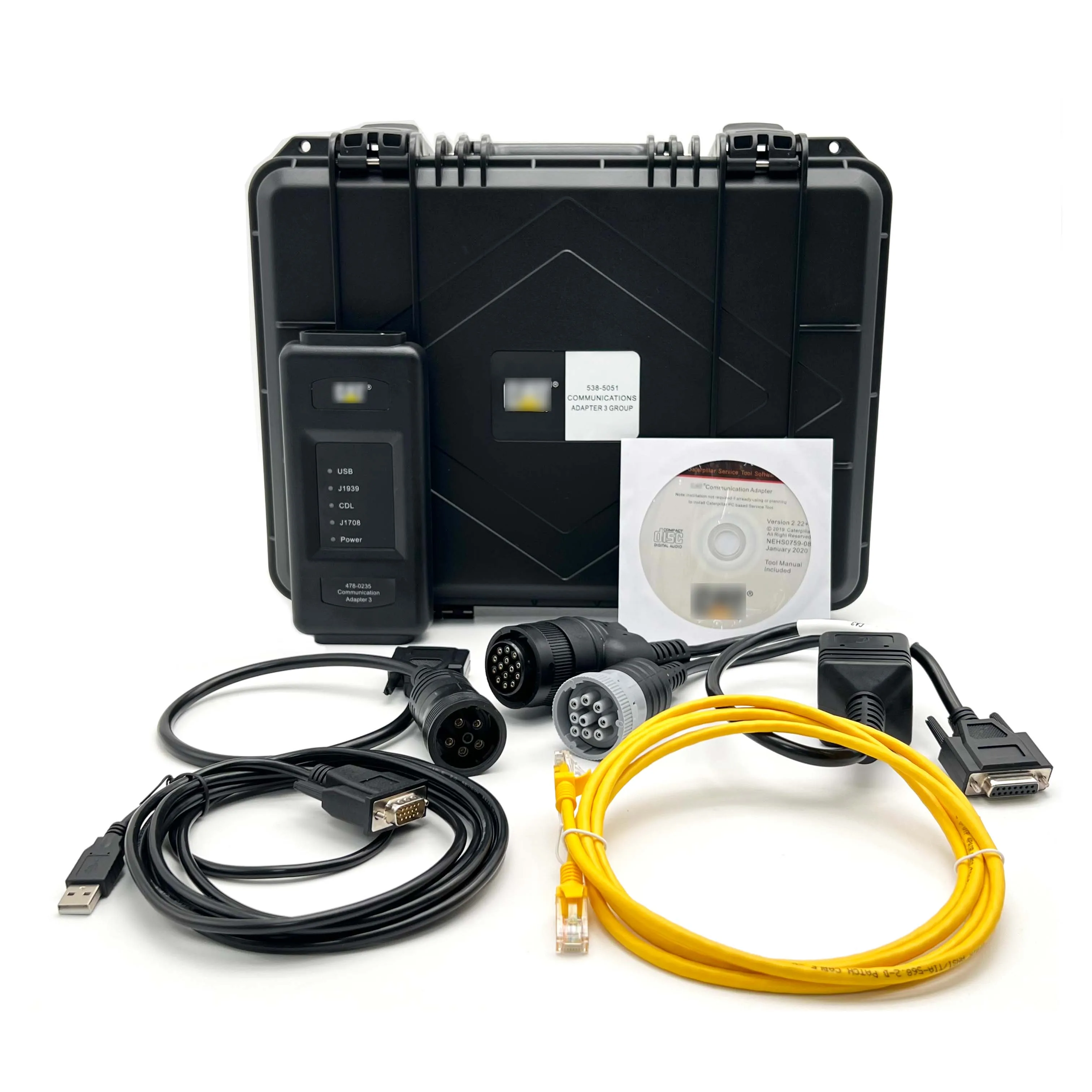 2023A ET4 478-0235 Diagnostic Tool For Caterpillar 538-5051 Communication Adapter Truck Excavator Testing Scanner