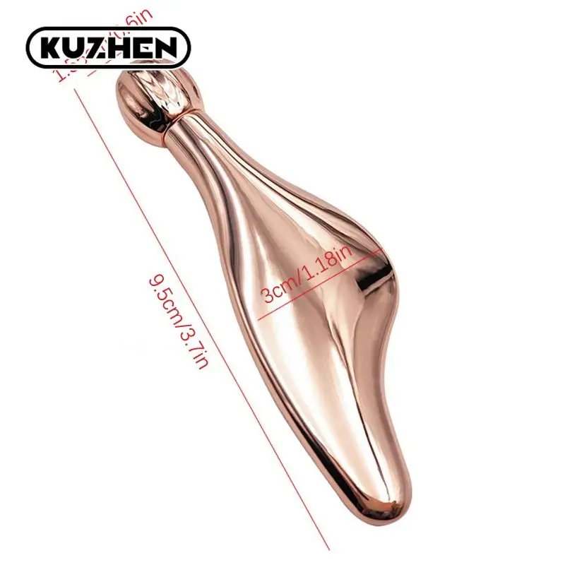 Metal Gua Sha Board Face Massager Dolphin Ball Roller Zinc Alloy Scraper Face Lifting Massage Beauty Skincare Guasha Beauty Tool