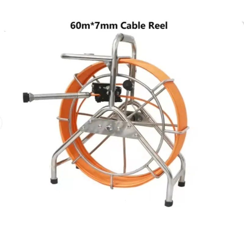 GV8-3245DU HD Pipe 360 Degree Rotation Pan Pipe Inspection Camera With 8inch HD Monitor Portable Control Box