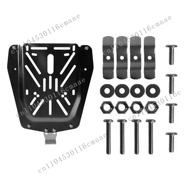 Solid and durable motorcycle aluminum top box baseplate quick release plate