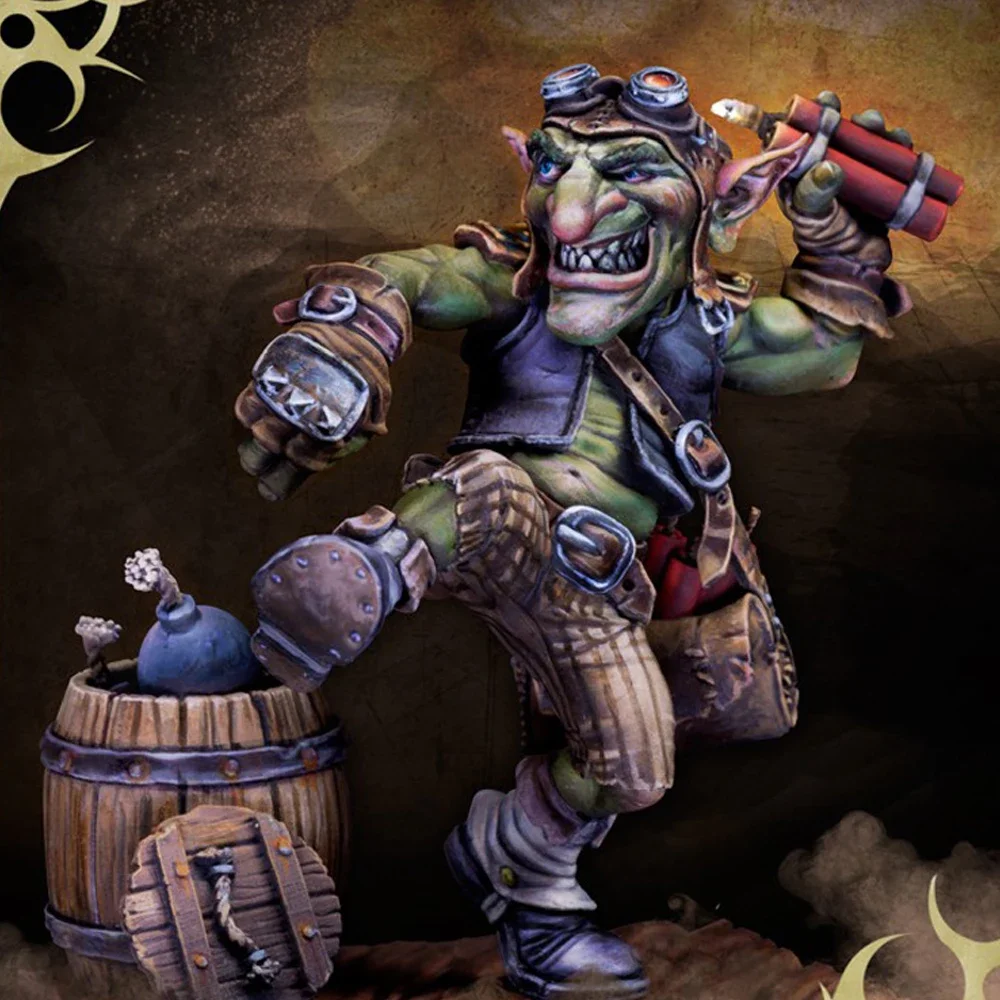 1/24 JYNZ THE SCOUNDREL، مجسم من الراتنج، GK، موضوع خيالي، مجموعة غير مجمعة وغير مطلية #1