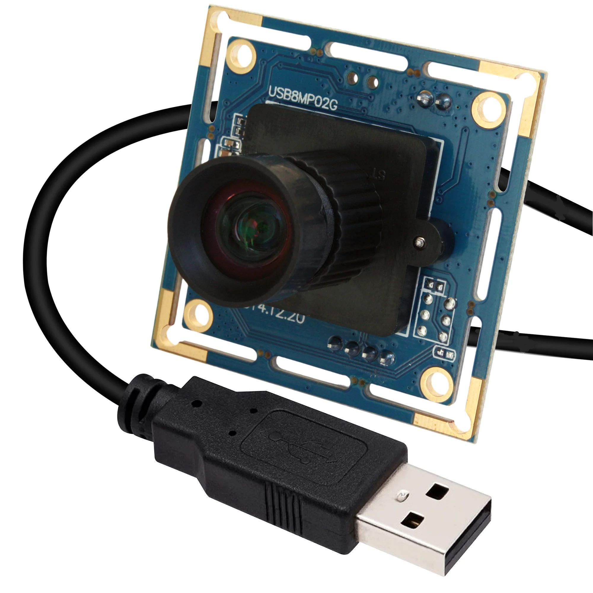 8MP USB Camera Module UVC 8MP IMX179 CMOS Sensor Webcam Board for Android Linux Windows Scanning System