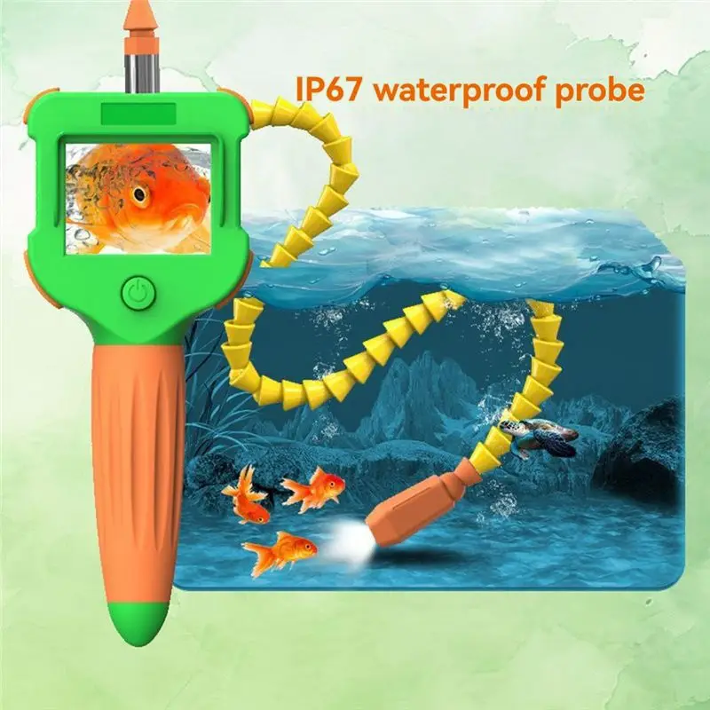 กล้อง BEDW สำหรับเด็กเพื่อการศึกษา STEM พร้อมไฟ LED สำหรับสังเกตการณ์ชีวิตใต้น้ำ ของเล่นกลางแจ้งสำหรับเด็กชายและเด็กหญิง ของขวัญวันเกิด