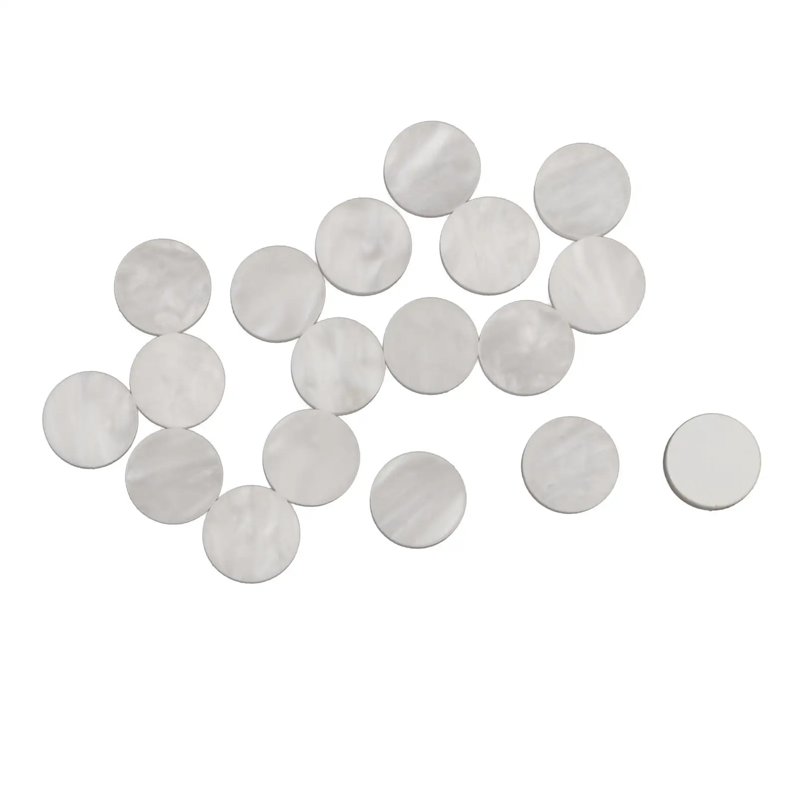 18 Pieces Pool Table Marker Dots Professional for Billiards Practice Pool Table Accessories Snooker Spot for Club Pub Home