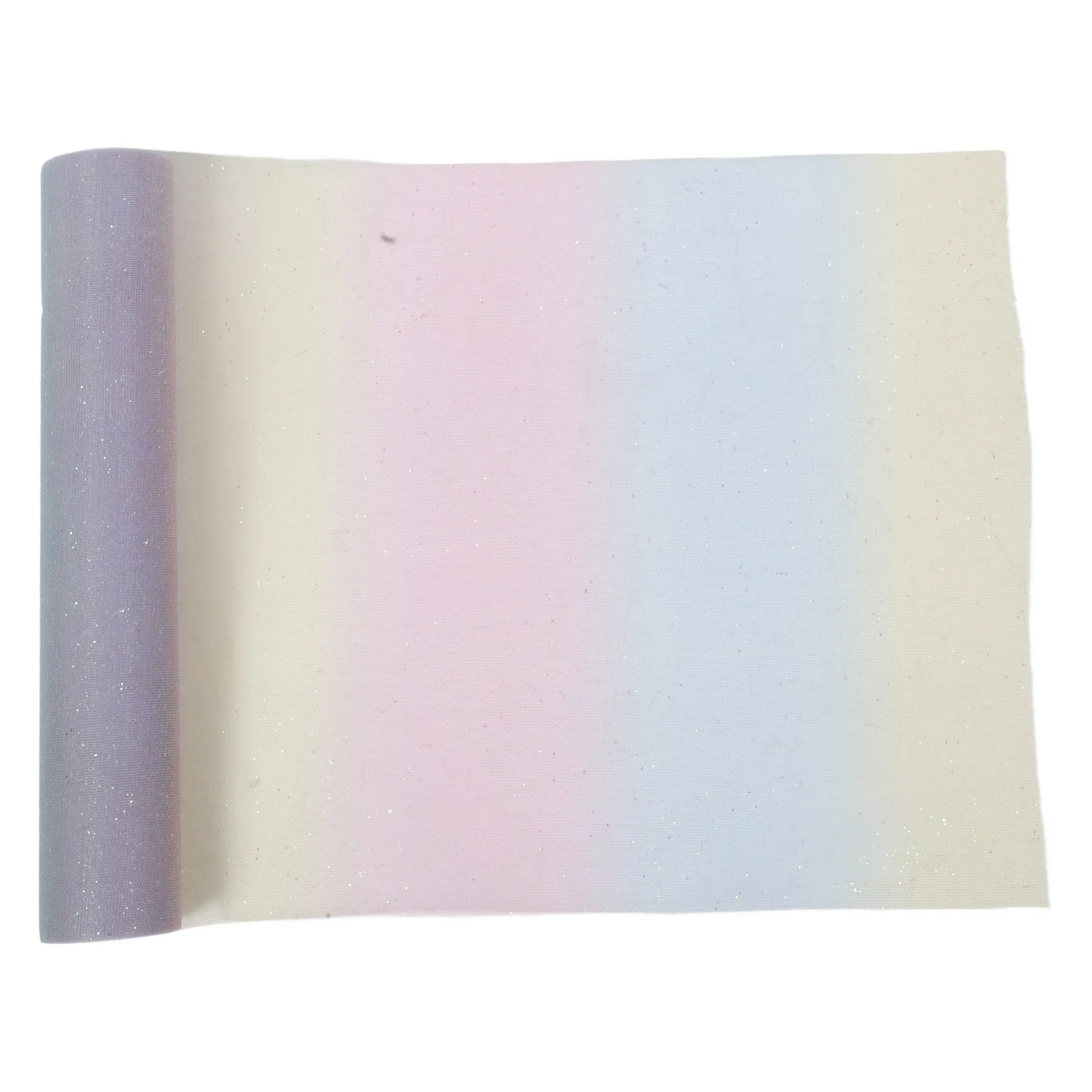 Farbverlaufs-Glitzer-Mesh-Stoff, atmungsaktiv, leicht, multifunktional, für Kleid, Nähen, Basteln, DIY-Versorgung, Stoff, Nähzubehör