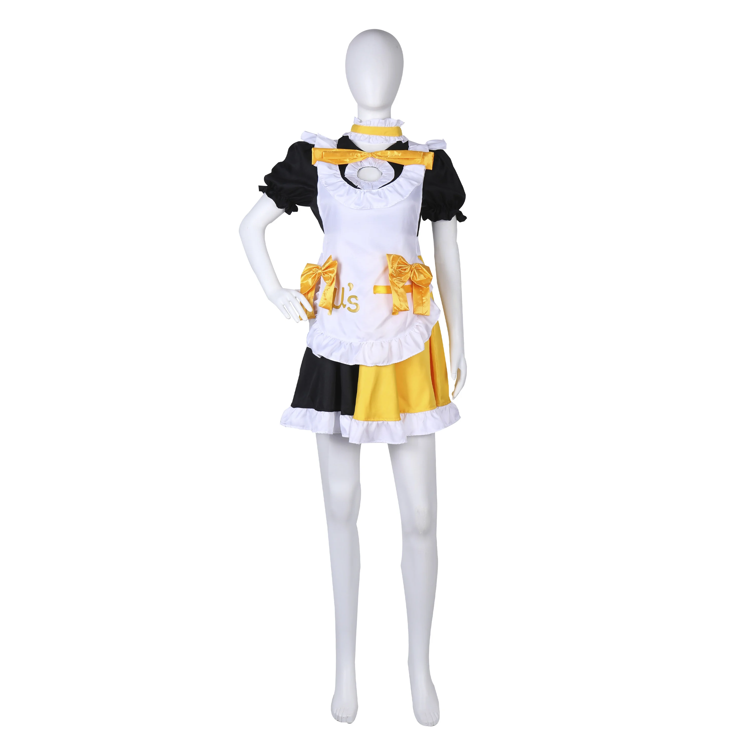 

Anime LoveLive! Hanayo Koizumi Cosplay Costume Women Girl Apron Dress Maid Suit Halloween Clothing