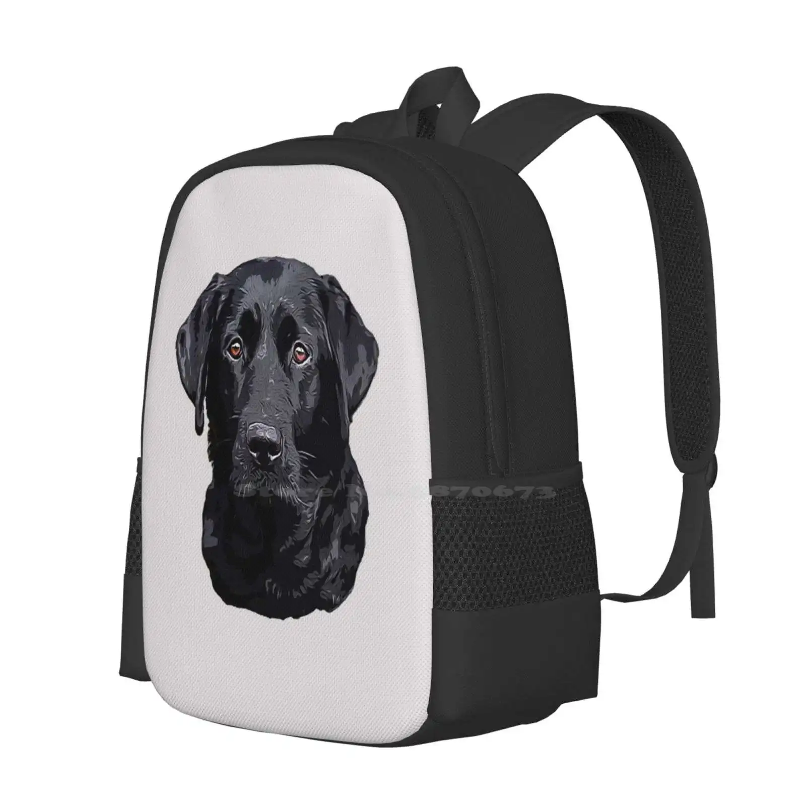 Labrador Retriever Black Dog Hot Sale Backpack Fashion Bags Labrador Retrievers Labrador Retriever Puppy Cute Labrador