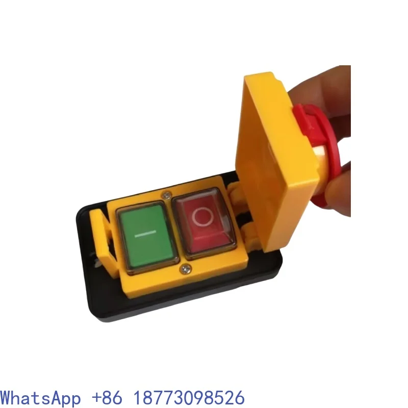 

DKLD three-phase emergency stop switch DZ05 woodworking workshop waterproof button 380V/6/7 foot electromagnetic switch KJD18