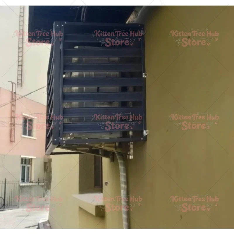 Outdoor Unit Protective Cover Rain and Sun Protection Air Conditioner Outer Unit  Aluminum Alloy