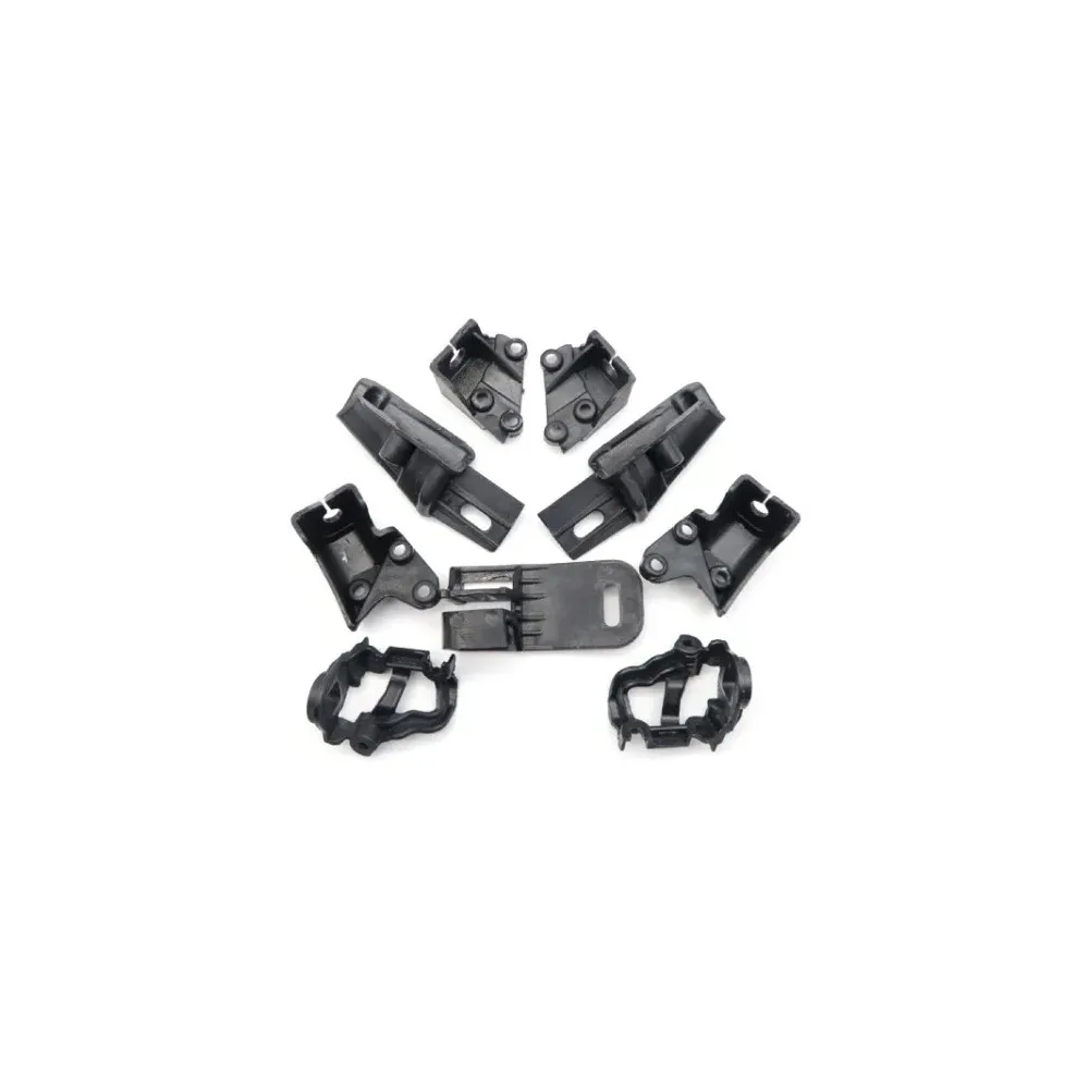 Para BMW Z4 Roadster E89 09-16 63117348936 kit de reparación de faros de coche accesorios de plástico soporte de plástico negro