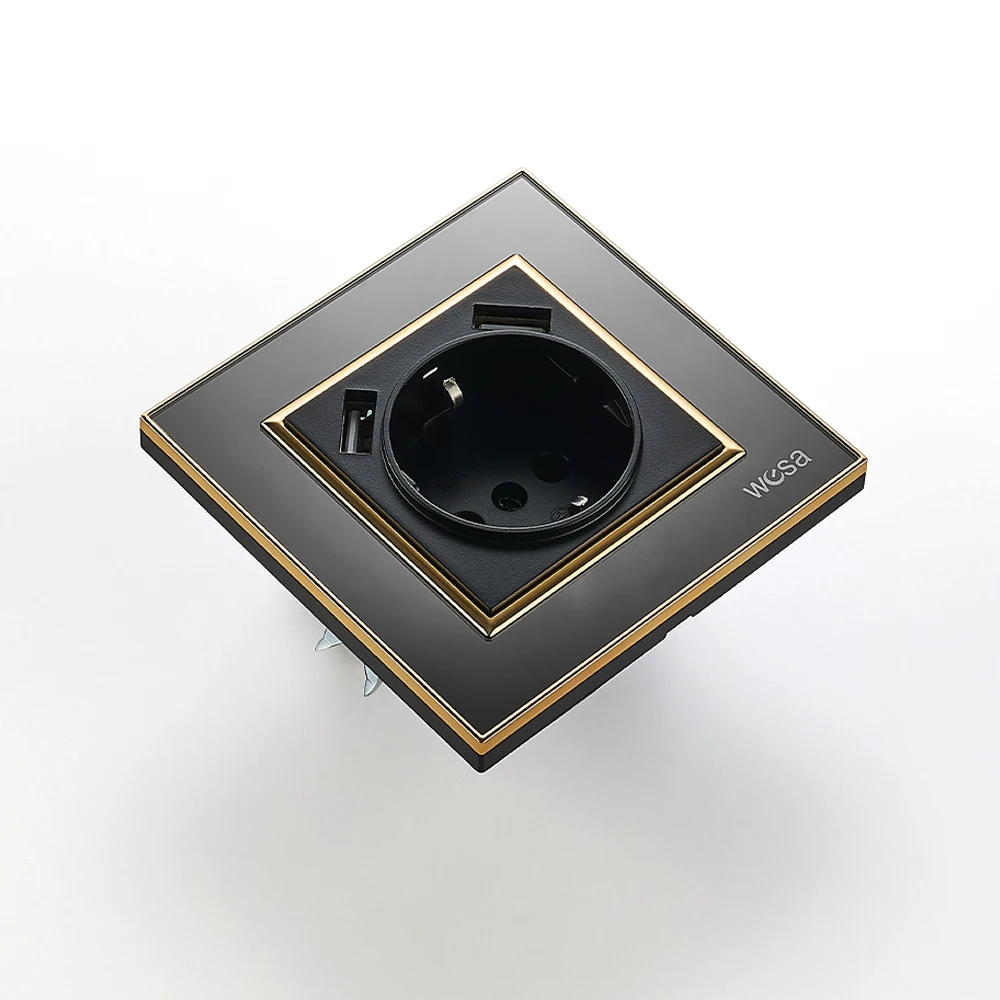 Black Usb Power Soc…