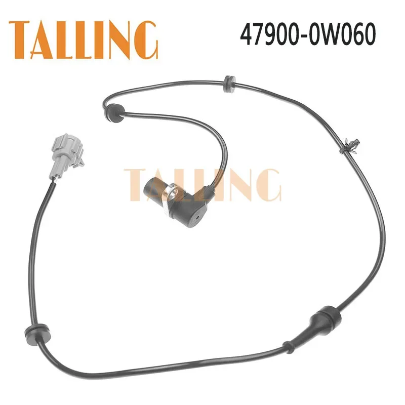 Velocità ruota sensore ABS posteriore destro per ricambi auto Nissan Pathfinder Infiniti QX4 47900-0W060 479000 W060 ALS344 5S10759