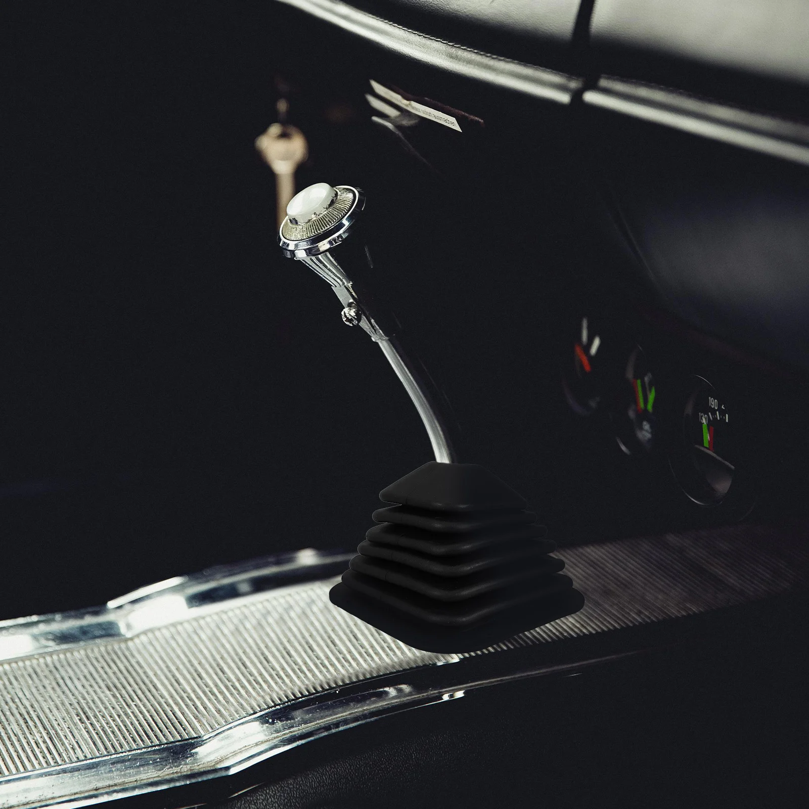 

Gear Shift Cover Shifter Boot Cover Car Automatic Manual Shift Lever Protector Easy Installation Safe Reliable