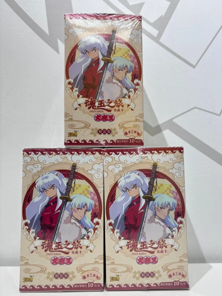 

KAYOU Inuyasha Soul Jade Journey Коллекционные карты японского аниме серии 1 Cloud Pack — настоящая аниме-игрушка в подарок для фанатов