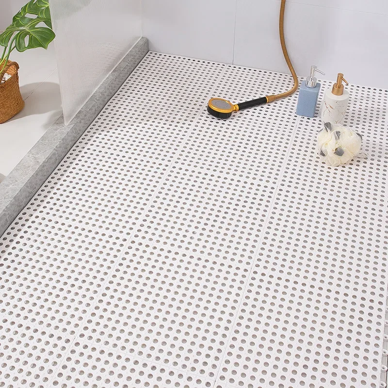 Bathroom Shower  Waterproof Anti-skid Household Room Spliced Mat Floor