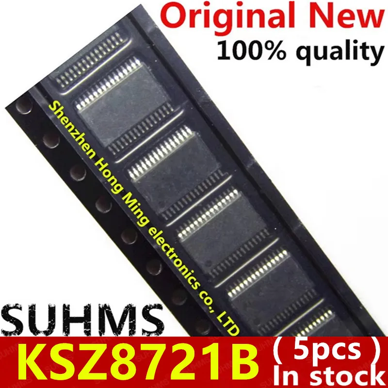 TSSOP48 سيارة جديدة KSZ8721B KSZ8721 ، 5