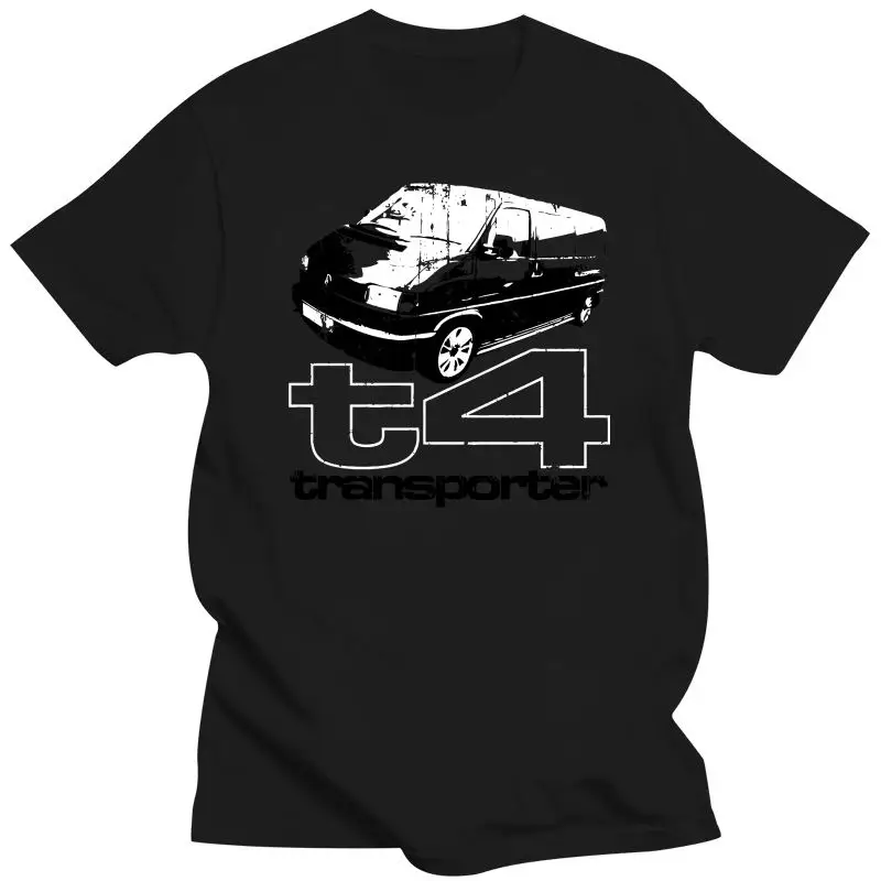 Camiseta de manga corta para hombre, ropa de moda, 100% algodón, t4, transporter, reise mobil tag, van geschenk f r v ter, 033402