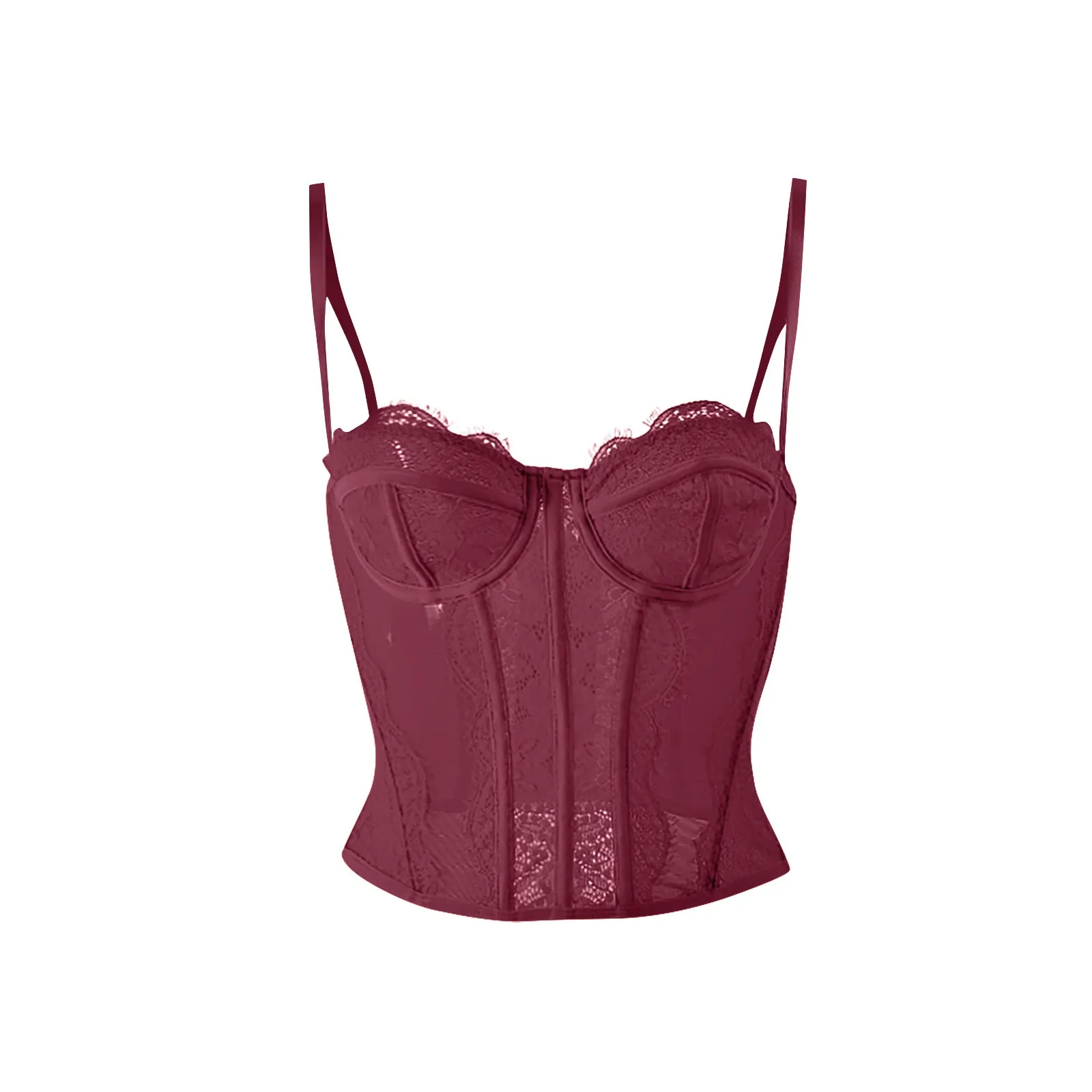 Corset Top Bustier Sexy Women Plus Size Overbust Corselet Blouse Lace Gothic Vintage Fashion Medieval Sexy Camisole Body Shaper