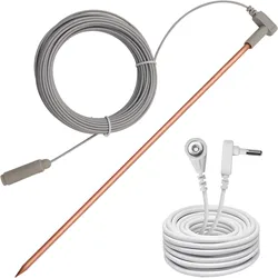 Grounding Copper Rod With 12M Grounding Wire Monthly Grounding Pad Product Universal Kit Universal Outdoor  Reduce Inflammation