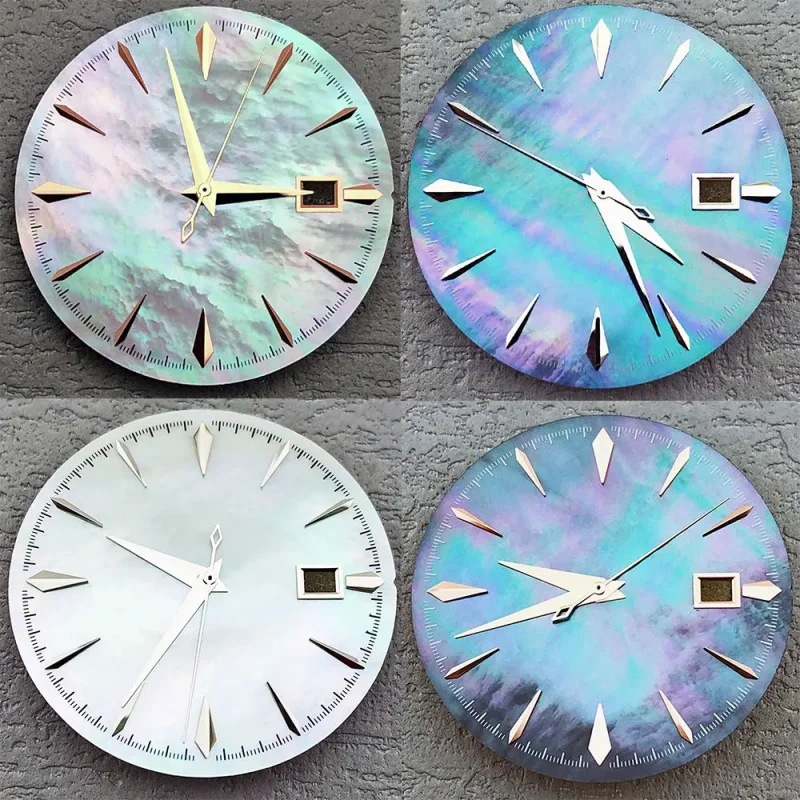 NH35 shell Presage dial 35mm rose gold silver watch  suitable for NH35 NH36 automatic mechanical replacement parts - view 2