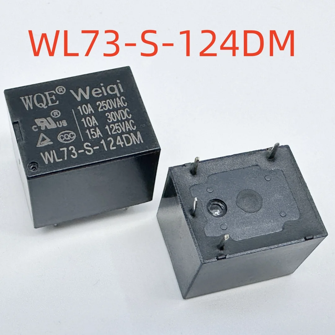 WQE weiqi パワーリレー WL73-S-124D 8個セット Wl73-S-112dh PCB Rele